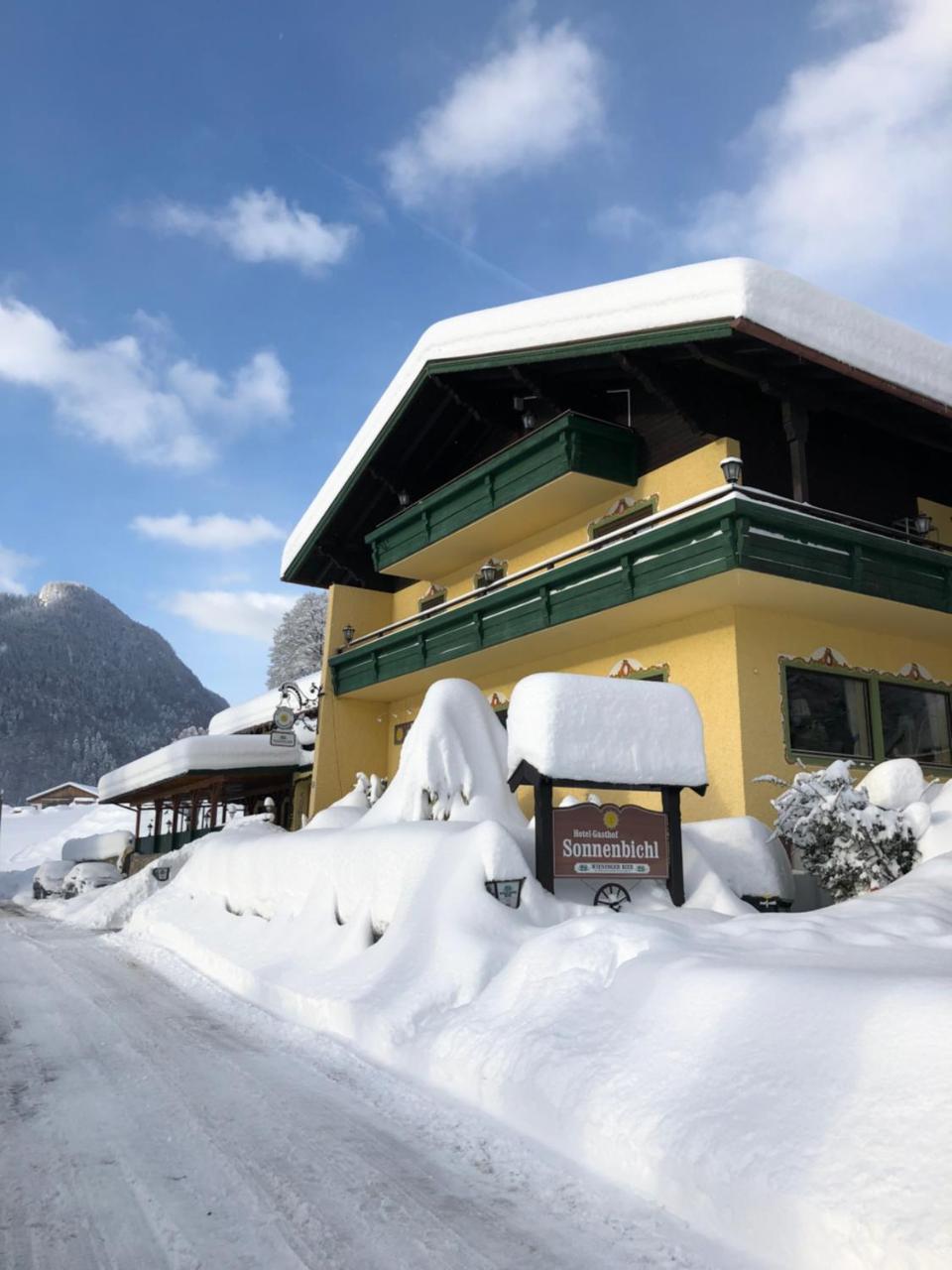 Hotel-Gasthof Sonnenbichl Oberwössen Exteriér fotografie